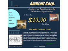 Tablet Screenshot of amkraft.com